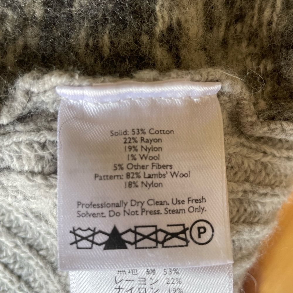 Gray Eddie Bauer’s Sweater - Picture 6 of 6